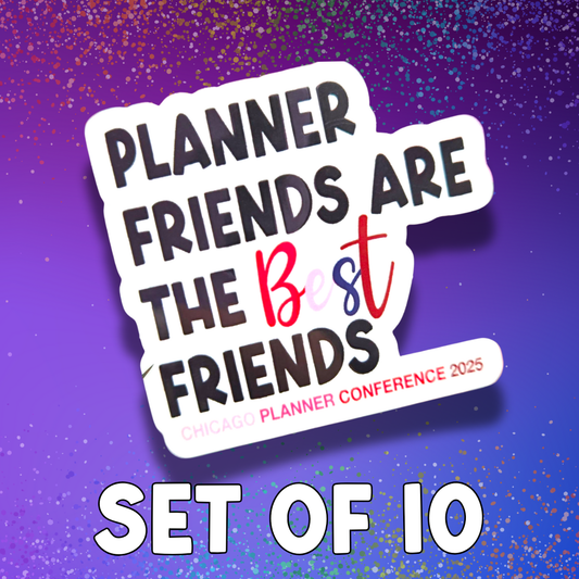 (TABLEMATE GIFT SET) CPC- Planner Friends- Die Cut