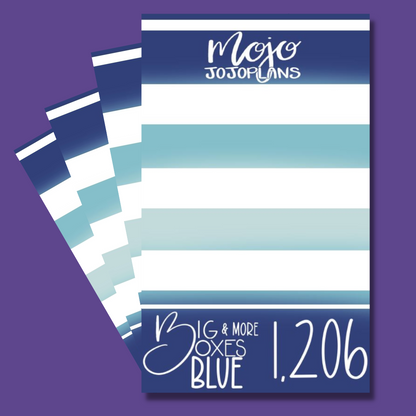 BIG Blue Boxes & More Sticker Book