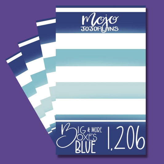 BIG Blue Boxes & More Sticker Book