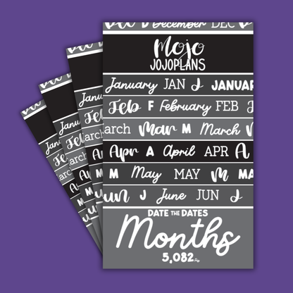 Months- Date the Dates Sticker Book
