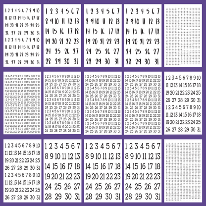 Numbers- Date the Dates Sticker Book