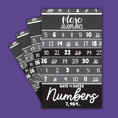 Numbers- Date the Dates Sticker Book