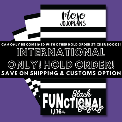 INTERNATIONAL ONLY- Classic Sticker Books Options (No U.S. Orders)