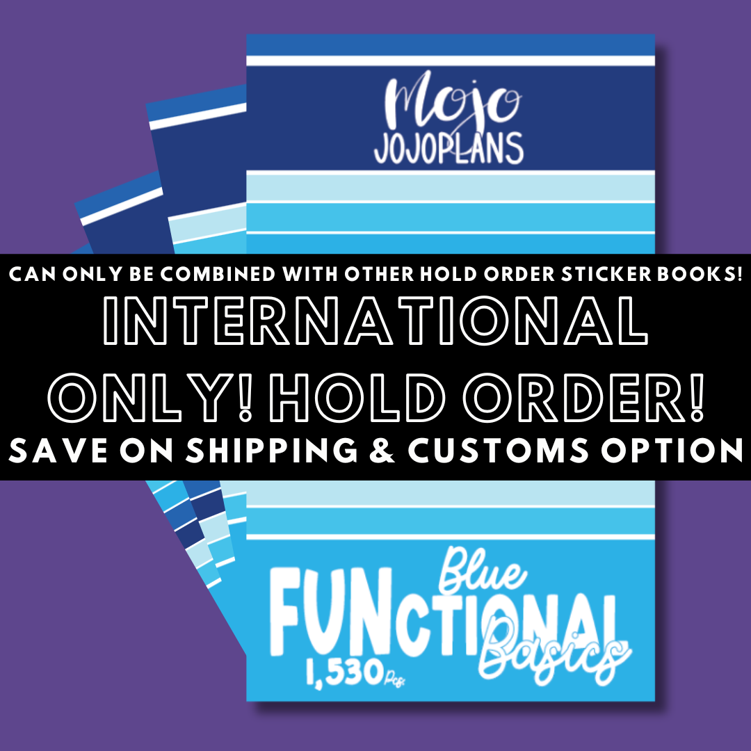 INTERNATIONAL ONLY- Classic Sticker Books Options (No U.S. Orders)