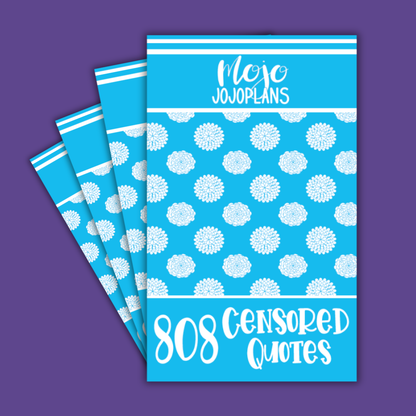 Censored Quotes Sticker Book