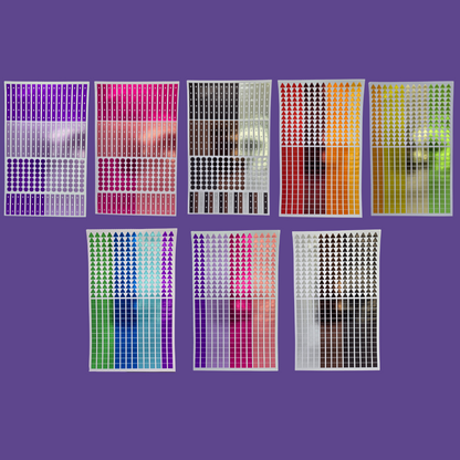Glitter & Foil Check It Off Sticker Book