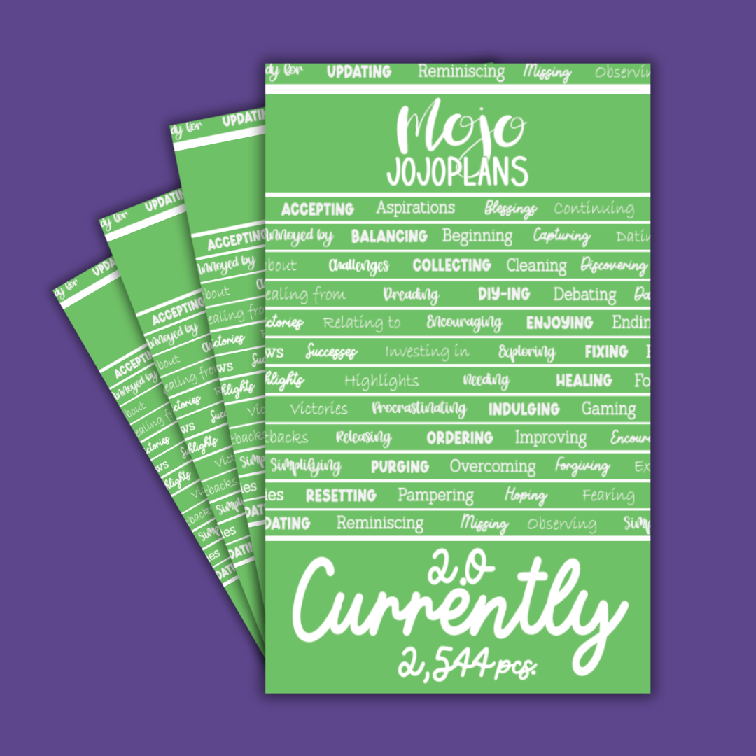 Currently 2.0 Sticker Book