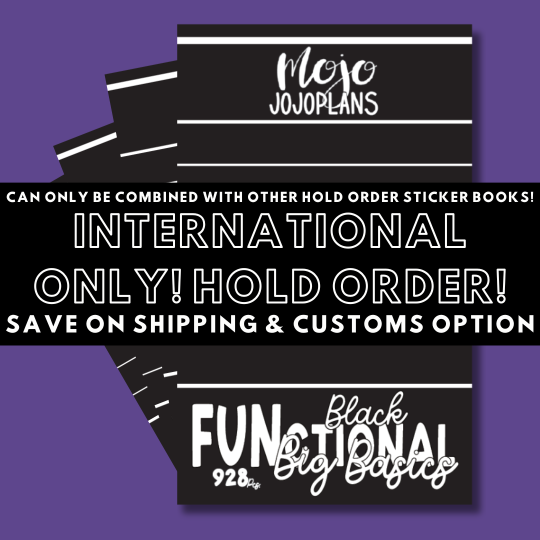 INTERNATIONAL ONLY- Big Sticker Books Options (No U.S. Orders)