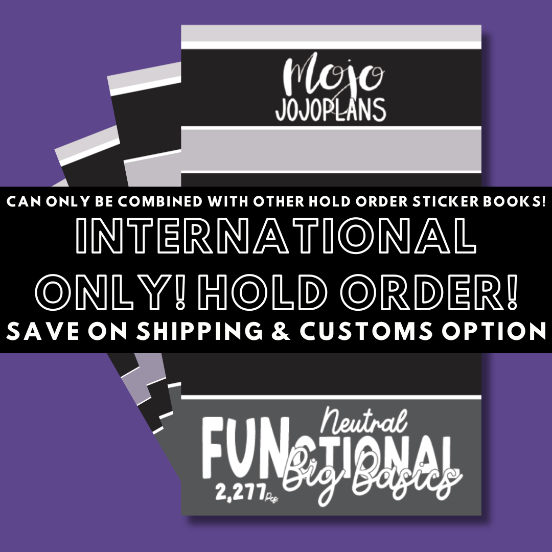 INTERNATIONAL ONLY- Big Sticker Books Options (No U.S. Orders)