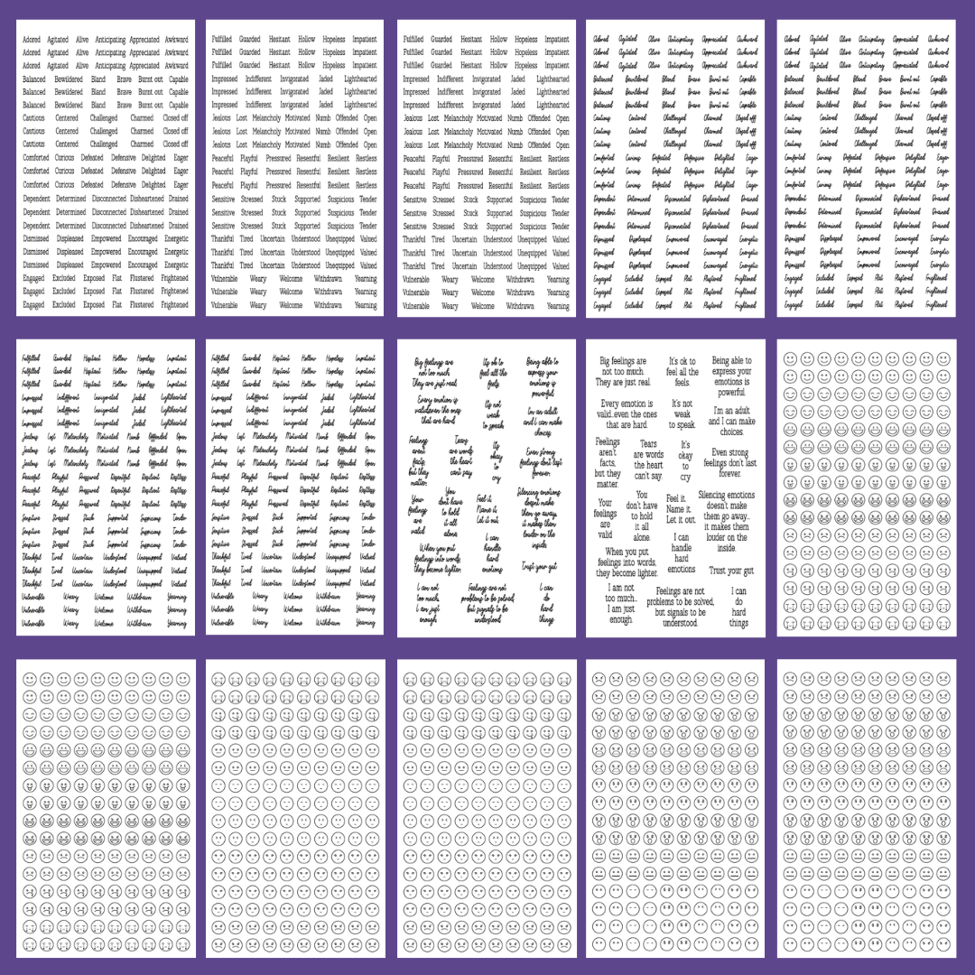 Feel the Feels 2.0 Sticker Book