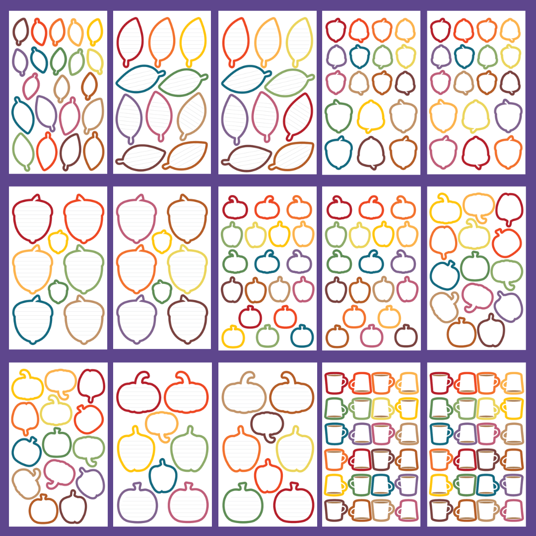 Fun Autumn Shapes