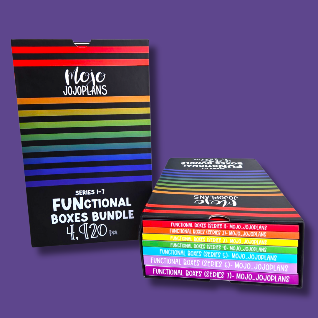 The FUNctional Boxes Bundle! – Mojo_JojoPlans