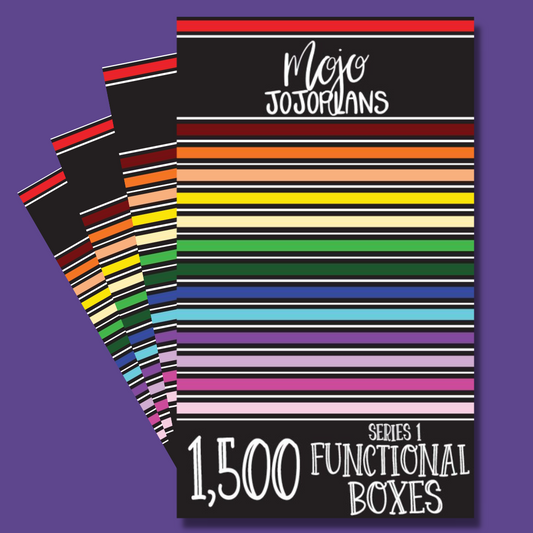 Functional Boxes SERIES 1 Sticker Book