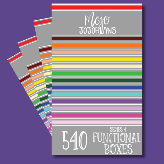 Functional Boxes SERIES 4 Sticker Book
