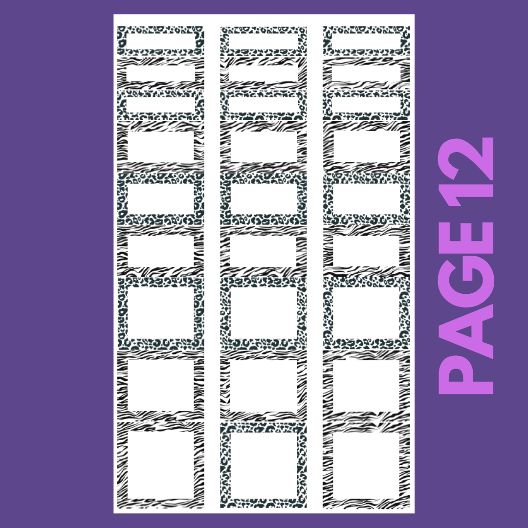 INDIVIDUAL SHEETS Functionally Wild (LIMITED)