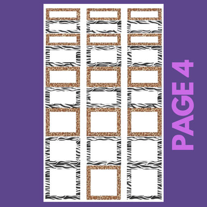 INDIVIDUAL SHEETS Functionally Wild (LIMITED)