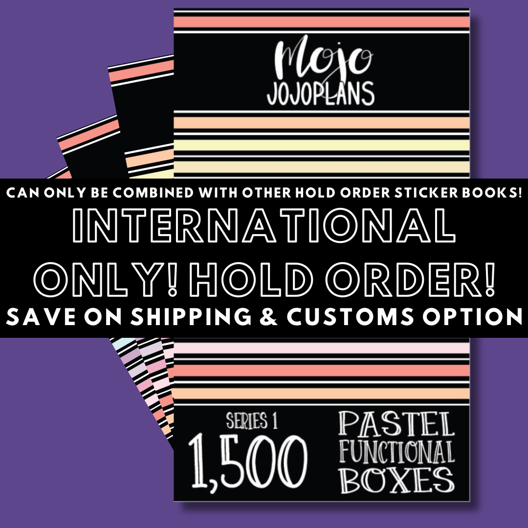 INTERNATIONAL ONLY- Classic Sticker Books Options (No U.S. Orders)