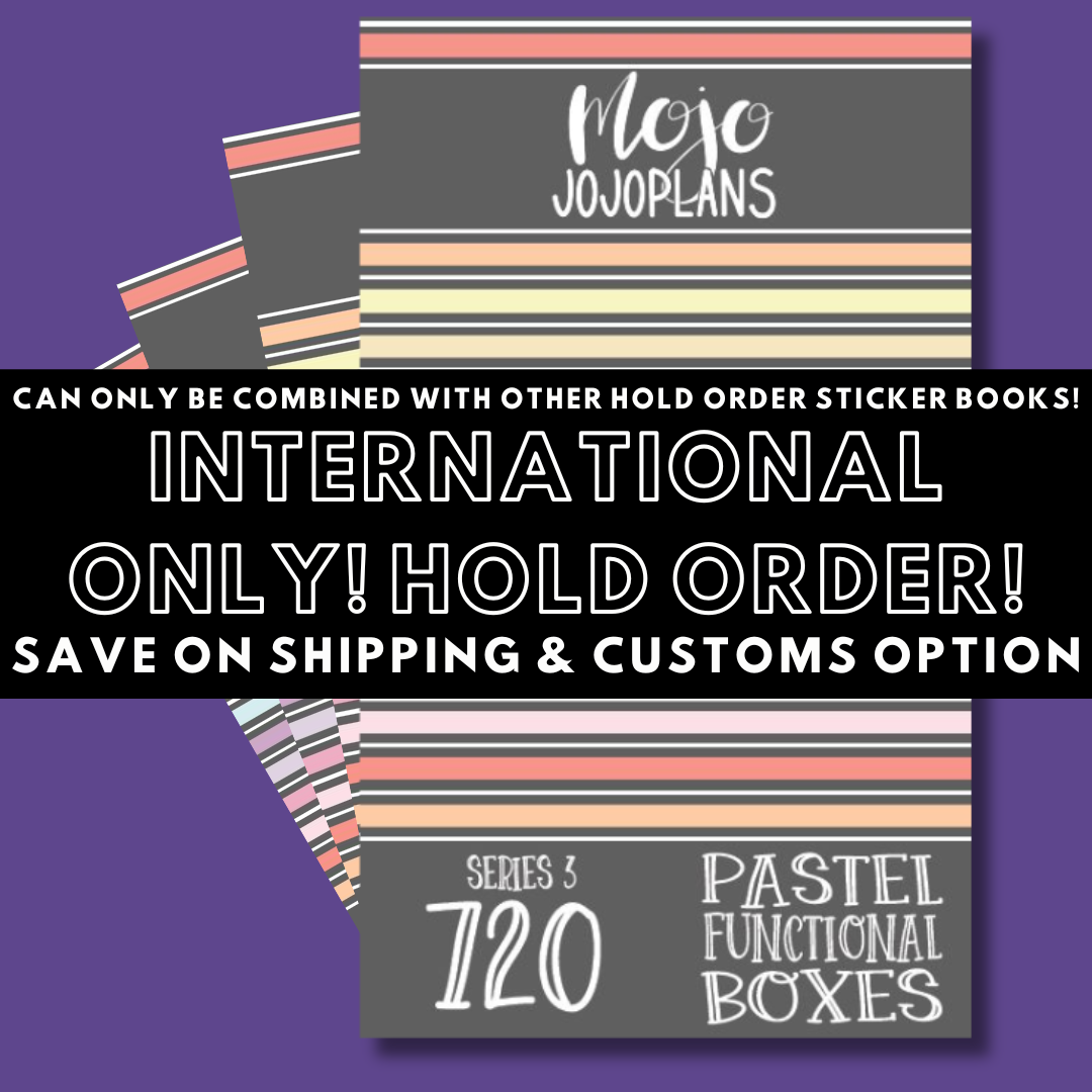 INTERNATIONAL ONLY- Classic Sticker Books Options (No U.S. Orders)
