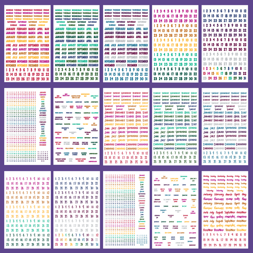 Jewel Tone Date the Dates