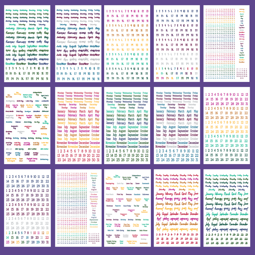 Jewel Tone Date the Dates