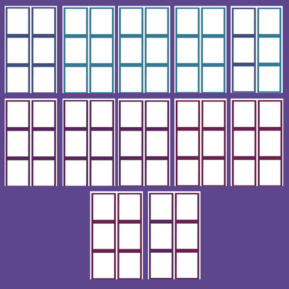 Jewel Tone Functional Boxes SERIES 6 Sticker Book