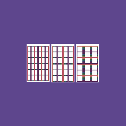 Jewel Tone Journaling Boxes 2.0 Sticker Book