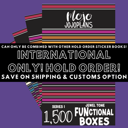 INTERNATIONAL ONLY- Classic Sticker Books Options (No U.S. Orders)