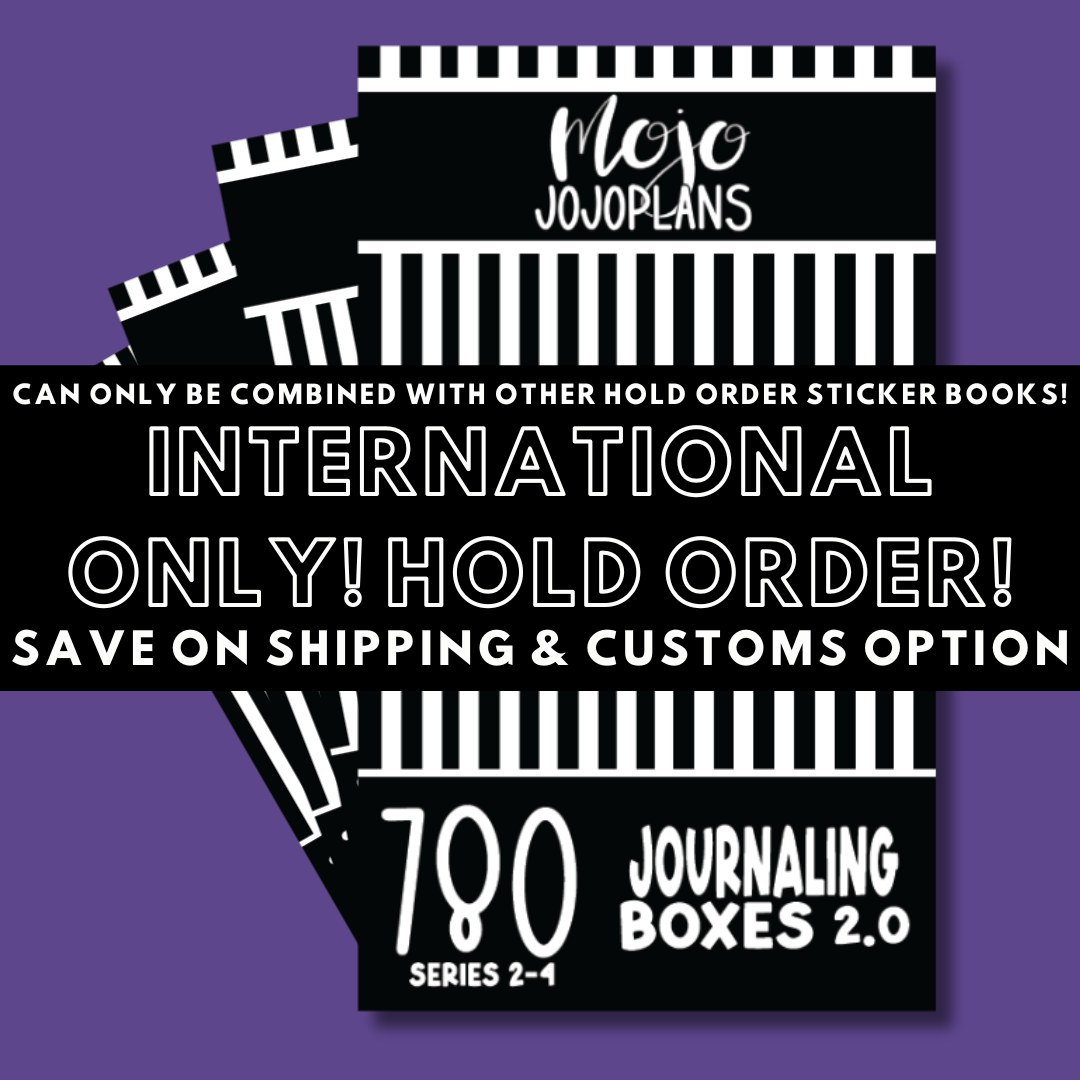 INTERNATIONAL ONLY- Classic Sticker Books Options (No U.S. Orders)