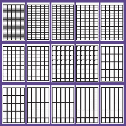 NEW Mini Black Boxes Sticker Book