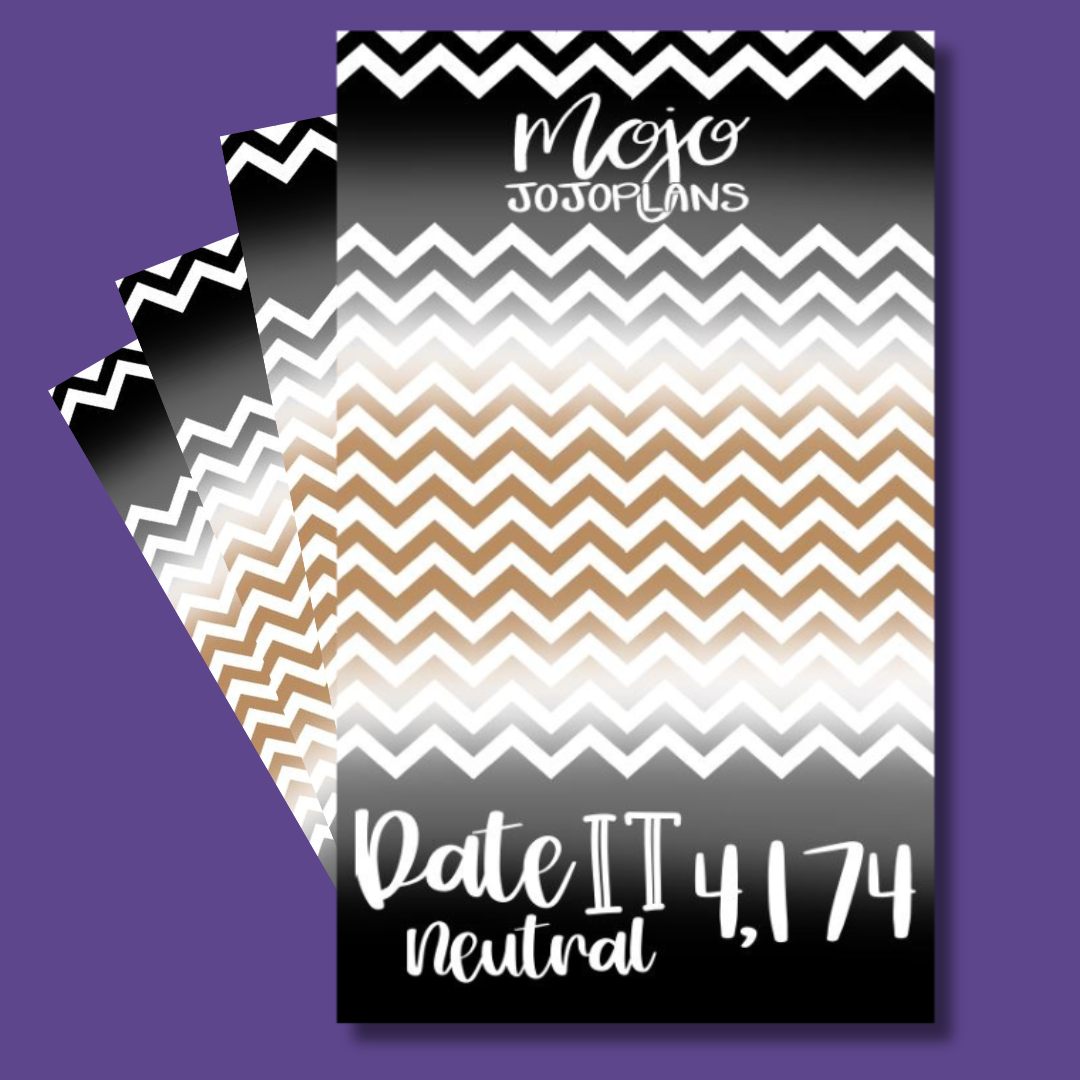 Neutral Date It! Sticker Book