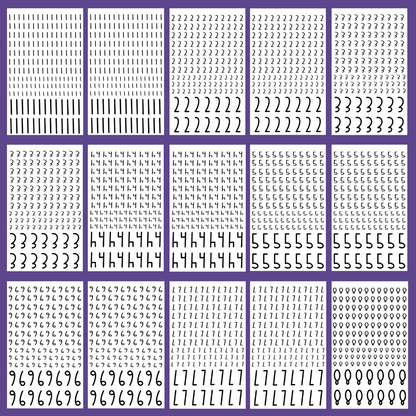 Numeric Essentials Sticker Book