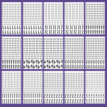 Numeric Essentials Sticker Book