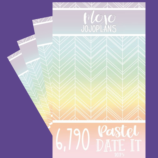 Pastel Date It! Sticker Book