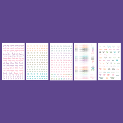 Pastel Date the Dates
