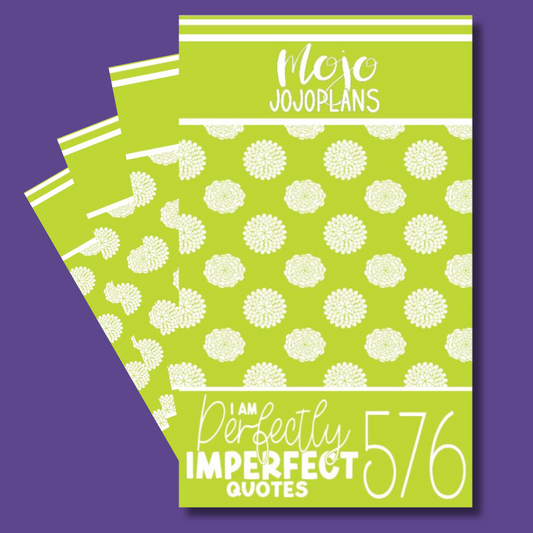 I Am Perfectly Imperfect (Mental Health) Quotes Sticker Book