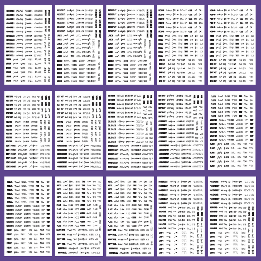 Plan the Plans Sticker Book – Mojo_JojoPlans