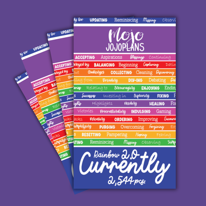 Rainbow Currently 2.0 Sticker Book