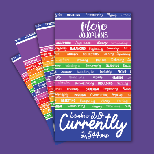 Rainbow Currently 2.0 Sticker Book