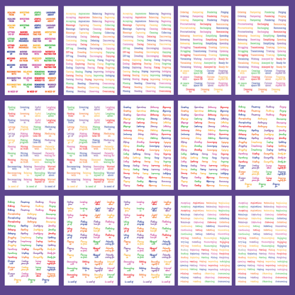 Rainbow Currently 2.0 Sticker Book