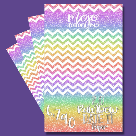 Rainbow Date It 2.0! Sticker Book