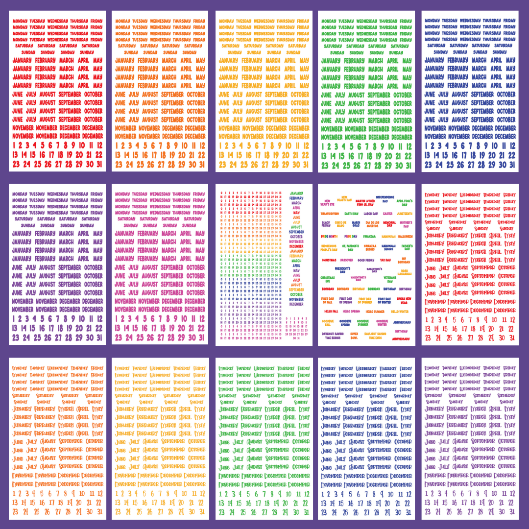 Rainbow Date the Dates