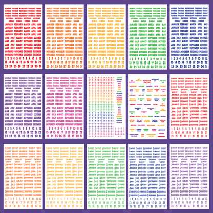 Rainbow Date the Dates