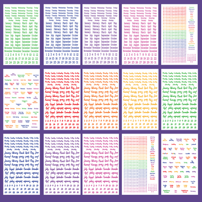 Rainbow Date the Dates