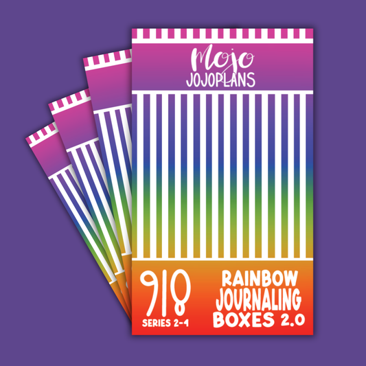 Rainbow Journaling Boxes 2.0 Sticker Book