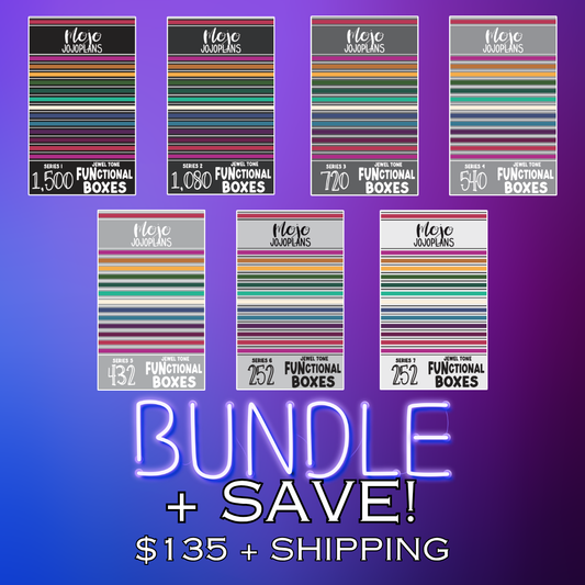 Jewel Tone FUNctional Boxes Bundle (No Box)