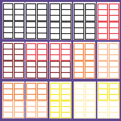 Functional Boxes SERIES 5 Sticker Book