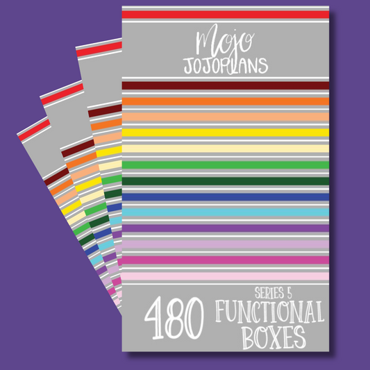 Functional Boxes SERIES 5 Sticker Book