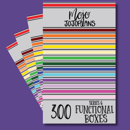 Functional Boxes SERIES 6 Sticker Book