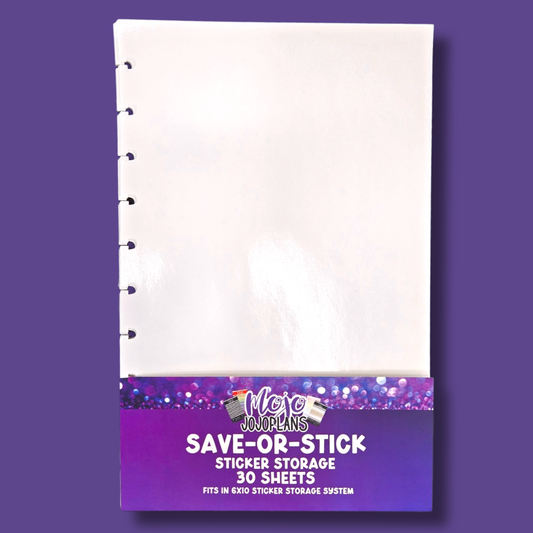 'Full Mojo' MOJO Sticker System Save-Or-Stick Release Paper
