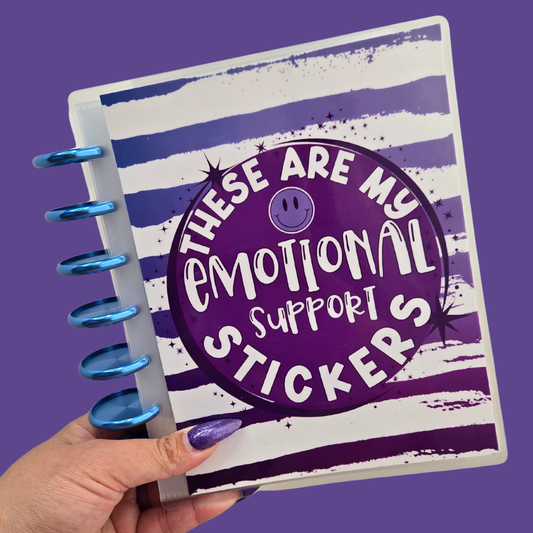 5x7 Sticker Storage- Emotional Support
